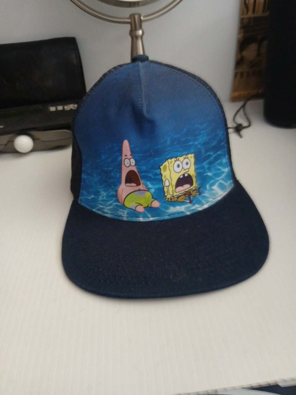 SpongeBob SquarePants Trucker Hat Blue SpongeBob & Patrick